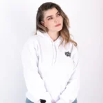 Hoodie De Mente Unisex Blanco