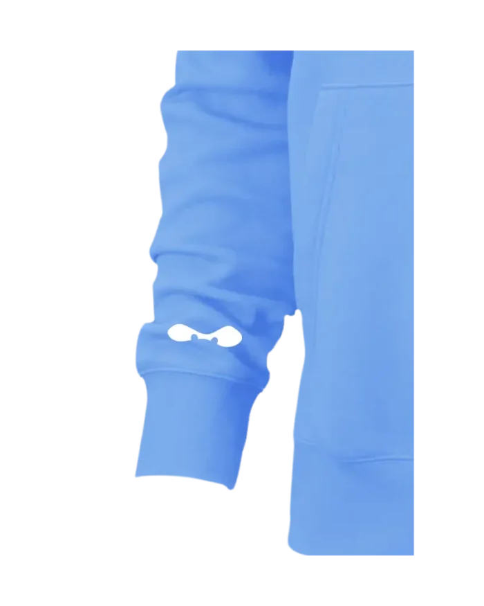 Hoodie De Mente Unisex Azul - Imagen 6