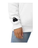 Hoodie De Mente Unisex Blanco - Imagen 9