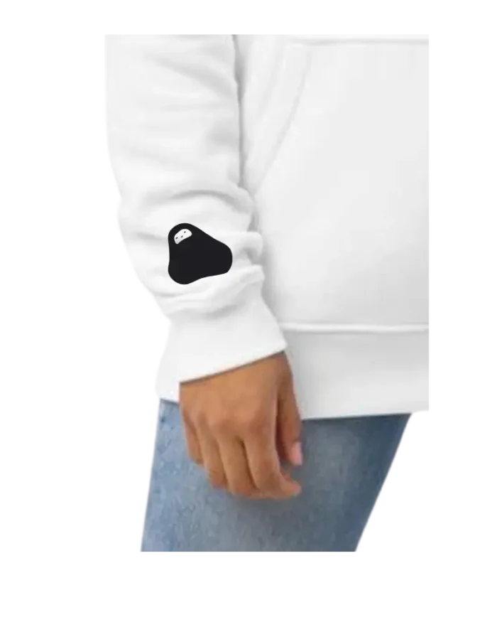 Hoodie De Mente Unisex Blanco - Imagen 9
